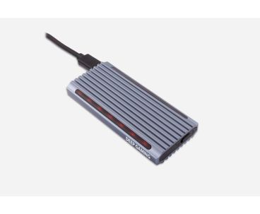 CAJA EXTERNA SSD M.2 NVMe RGB DEEPGAMING USB3.1 PLATA COOLBOX