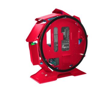 CAJA MICROATX MCORB PREMIUM RGB ROJO MARS GAMING