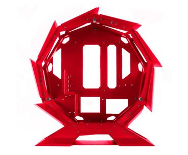 CAJA MICROATX MCORB PREMIUM RGB ROJO MARS GAMING