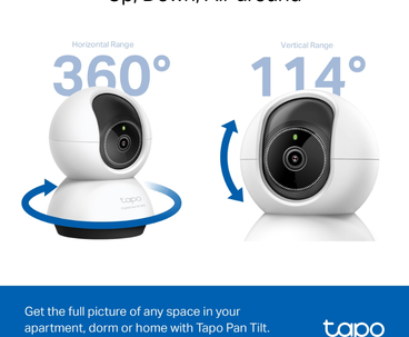 TP-LINK CAMARA IP VIGILANCIA 2K WIFI 360 AI