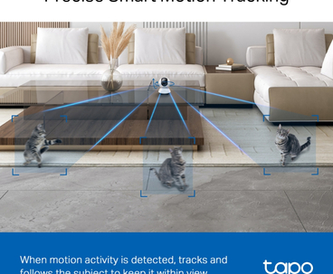 TP-LINK CAMARA IP VIGILANCIA 2K WIFI 360 AI