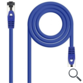CABLE DE RED LATIGUILLO SSTP CAT8.1 AWG26 1 M AZUL NANOCABLE