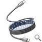 CABLE USB-C A USB-C 5A 240W MAGNETICO 1.5 M TITANIO VENTION