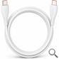 CABLE USB-C A USB-C 100W 2.0 3A 1 M BLANCO VENTION