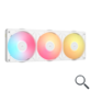 VENTILADOR AUXILIAR RX360 II ICUE LINK RGB 120MM WHITE TRIPLE FAN CORSAIR
